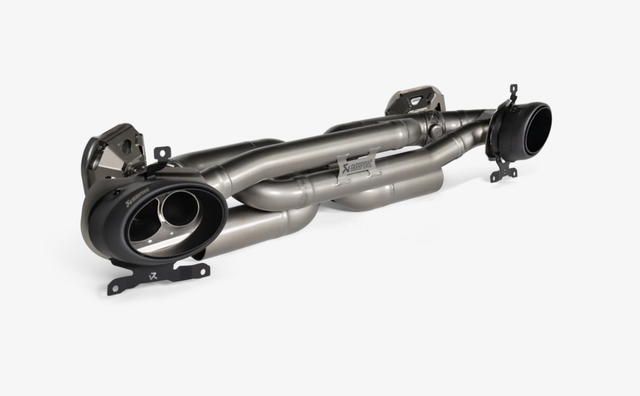 Akrapovic 'Slip-On Race Line' Titanium Exhaust System - 911 Carrera /S/4/4S/Cabriolet (992)