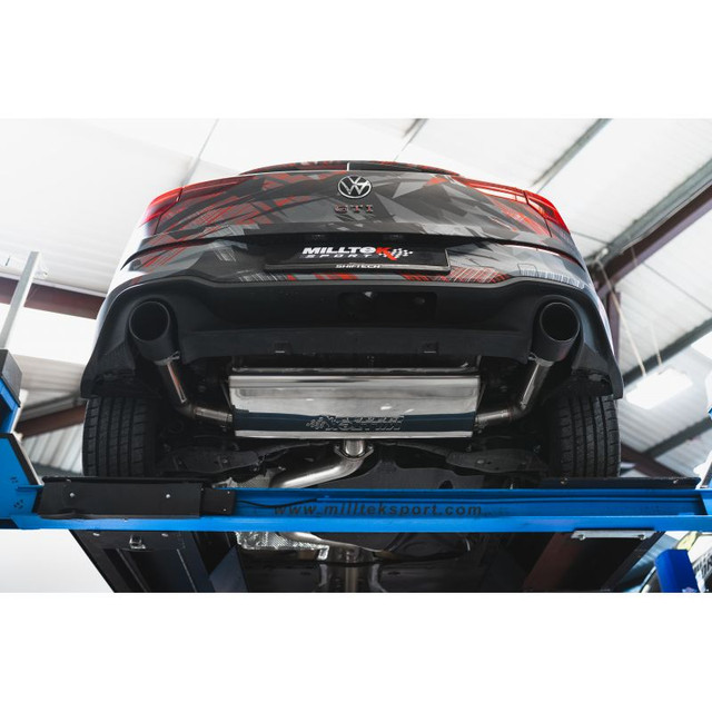 Milltek Particulate Filter-back Exhaust - Golf 8 GTI+Clubsport