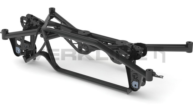 Verkline Rear Lightweight Tubular Subframe Track - (MQB+PQ35 4WD)