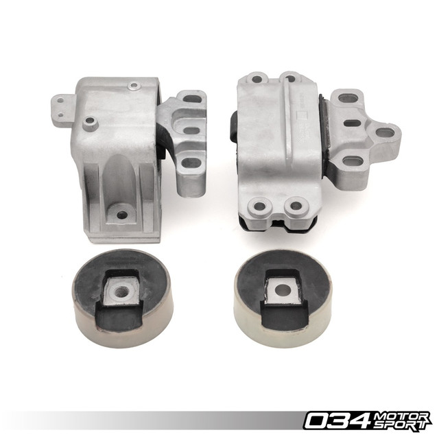 034Motorsport Engine Mount Set Street Density  MKV & MKVI 8J & 8P AUDI, 3.2L VR6