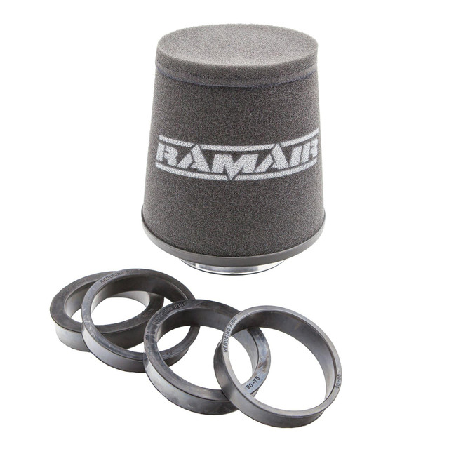 Ramair CC-501-UNI 70mm - 90mm ID Neck Polymer Base Neck Cone Air Filter Universal