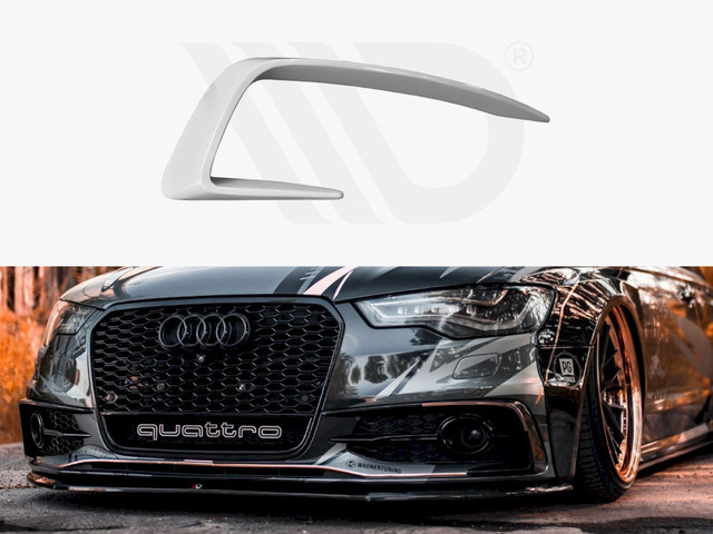 Maxton Design Frames For Lights Audi A6 C7 S-Line (2011-2014) / S6 C7 (2012-2015)
