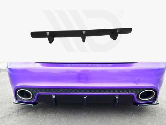 Maxton Design Gloss Black Rear Valance Audi Rs5 8T / 8T Fl (2010-2015)