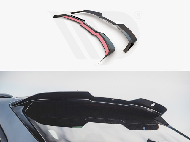 Maxton Design Gloss Black Spoiler Cap V2 Audi Rs6 C8 (2019-)