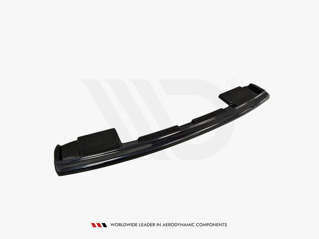 Maxton Design Gloss Black Central Rear Splitter Audi S8 D4 Fl (2015-2017)