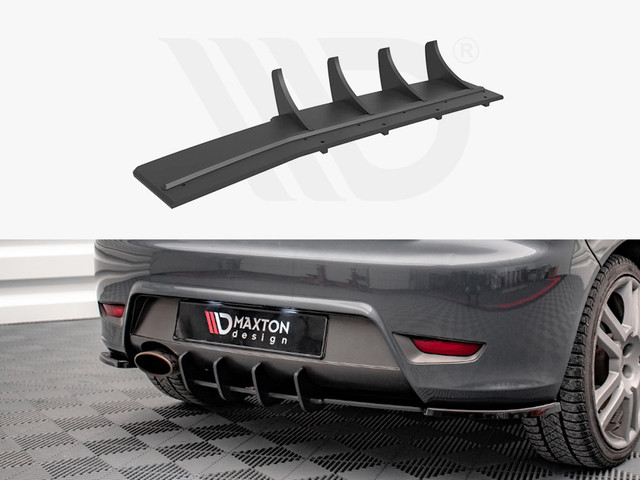 Maxton Design Black Street Pro Rear Diffuser Seat Ibiza Cupra Mk3 (2004-2008)