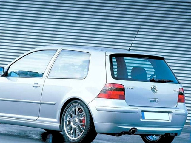 Maxton Design Rear Lower Valance VW Golf 4 25'Th Anniversary Look (With Exhaust Hole)