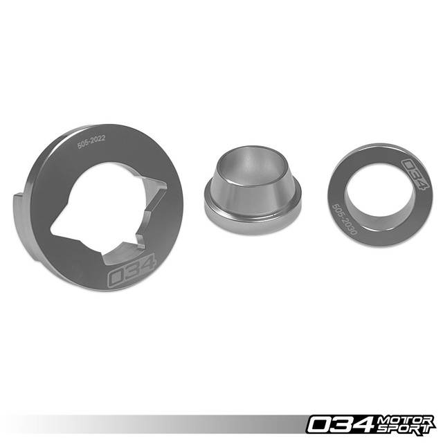 034Motorsport Billet Aluminum Rear Differential Mount Insert Kit, B9/B9.5 Q5/SQ5