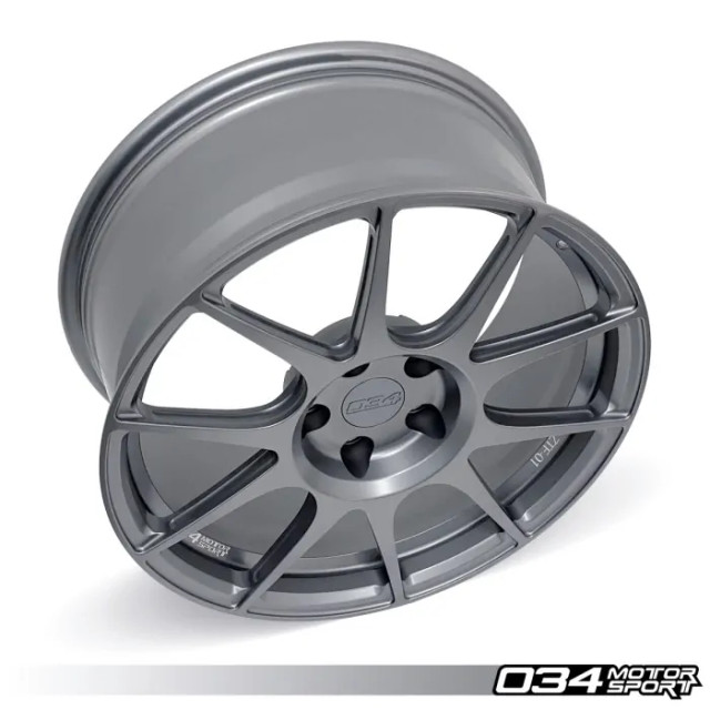 034Motorsport ZTF-01 Forged Wheels - 18x9.3 ET42, 57.1mm Bore 8S TT/TTS/TTRS & 8V/8V.5 RS3