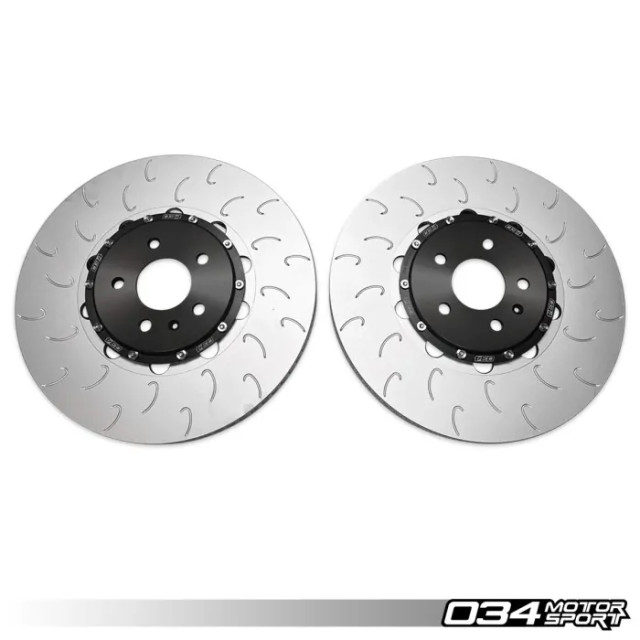 034 Motorsport 2-Piece Floating Front Brake Rotor Upgrade Kit - B8.5 SQ5