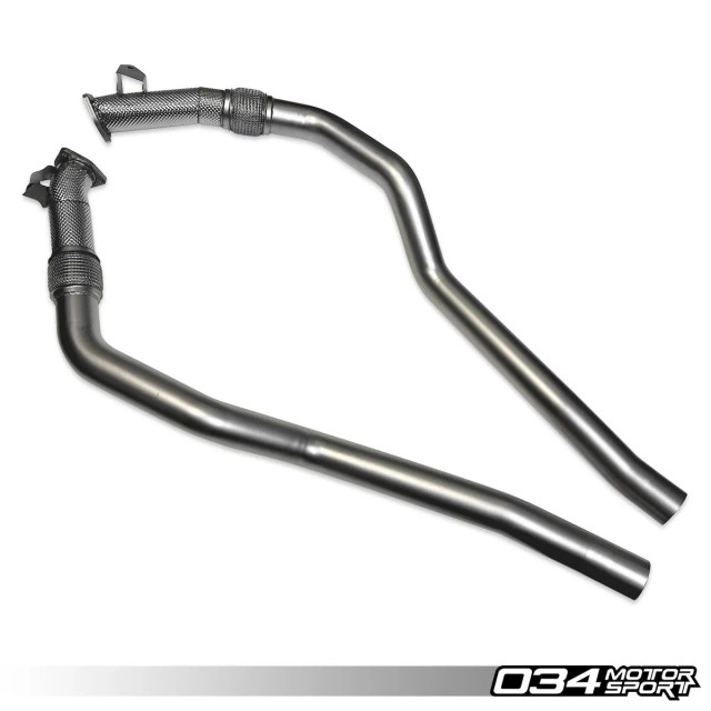034Motorsport Res-X Resonator Delete, Audi C8 RS6/RS7 4.0TT