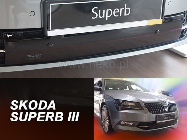 Team Heko Winter Cover - SKODA SUPERB III 2015 - 2019 (Lower Grille)