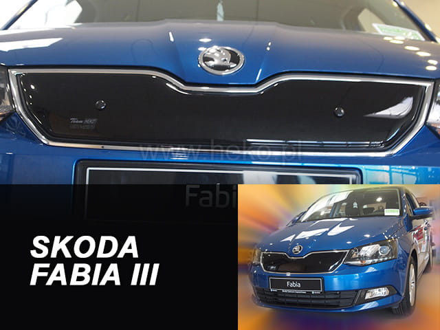 Team Heko Winter Cover - SKODA FABIA III 2015 - 2018 (Upper Grille)