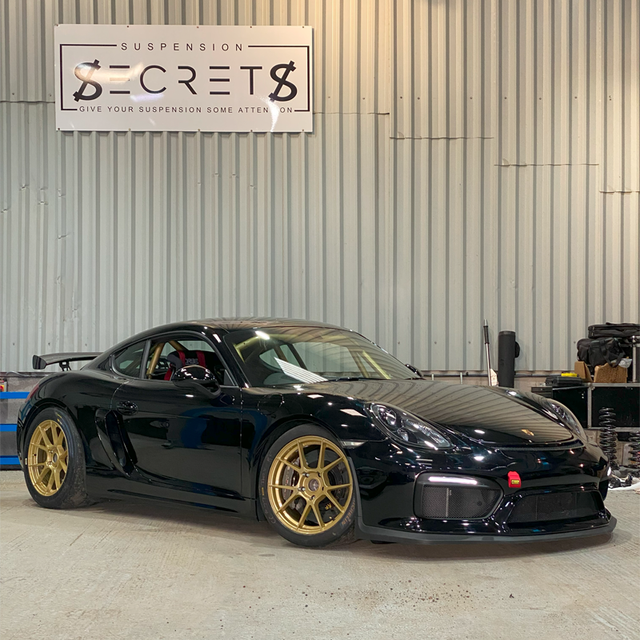 Suspension Secrets Solid Control Arm Bushes - Porsche 981 Cayman GTS