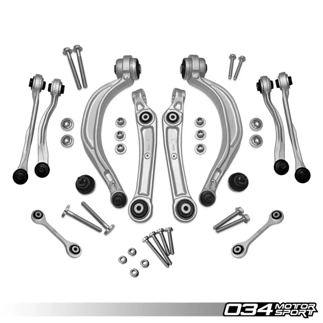 034Motorsport Density Line Lower Control Arm Kit - Audi C8 Models (Full Kit)