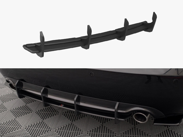 Maxton Design Street PRO Rear Diffuser Audi A4 S-Line B7