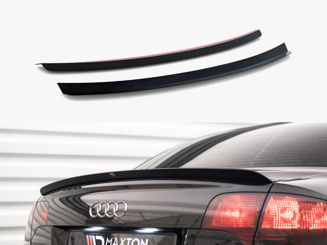 Maxton Design Spoiler CAP Audi A4 Sedan S-Line B7