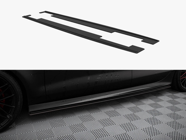Maxton Design Street PRO Side Skirts Diffusers Audi A7 RS7 Look C7