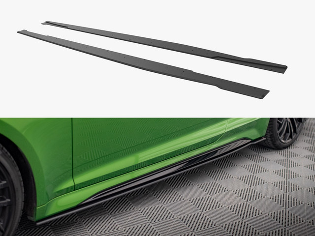 Maxton Design Street PRO Side Skirts Diffusers Audi RS5 Coupe F5 Facelift
