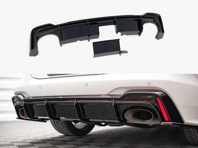 Maxton Design Rear Valance Audi RS7 C8 (Version with towbar)