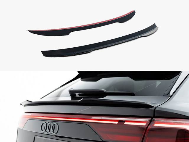 Maxton Design Lower Spoiler CAP Audi RSQ8 MK1