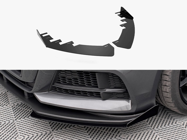 Maxton Design Front Flaps Audi S3 / A3 S-Line Sportback 8V Facelift