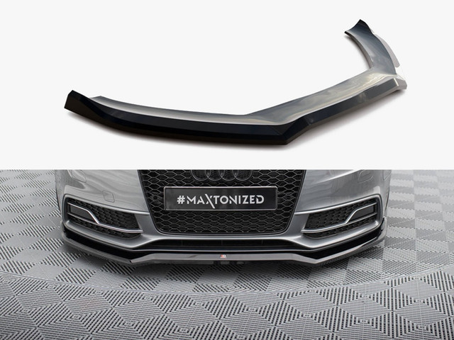 Maxton Design Front Splitter V.4 - Audi S5 / A5 S-Line 8T Facelift