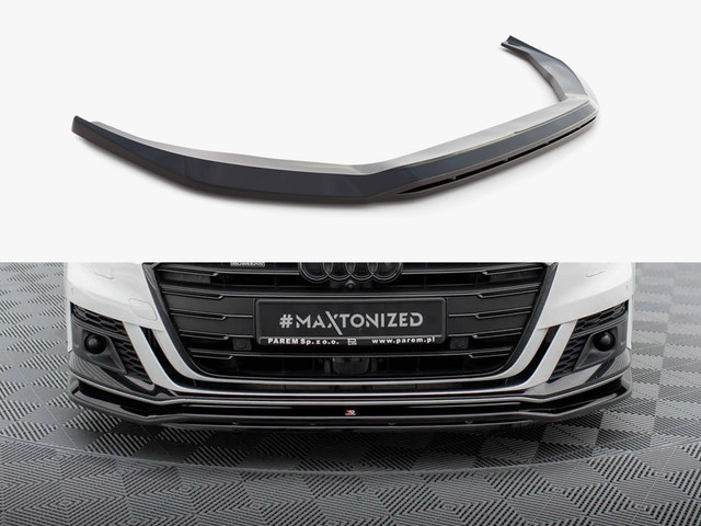 Maxton Design Front Splitter V.1 Audi S8 / A8 S-Line D5