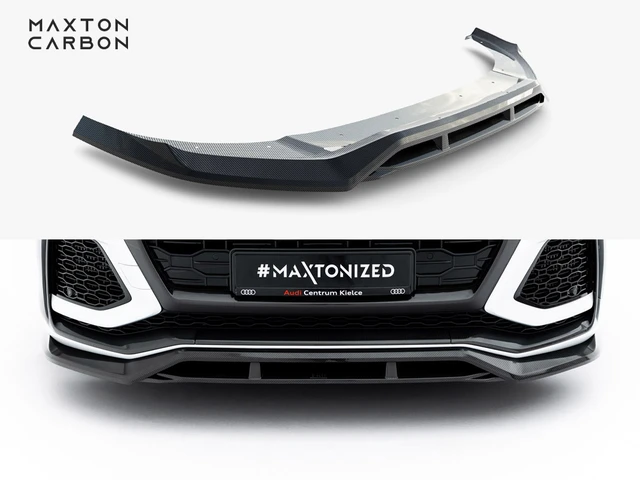 Maxton Design Carbon Fiber Front Splitter Audi RSQ8 Mk1