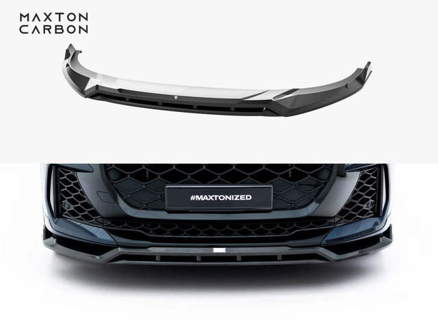 Maxton Design Prepreg Carbon Fiber Front Splitter Audi RSQ8 Mk1 Facelift