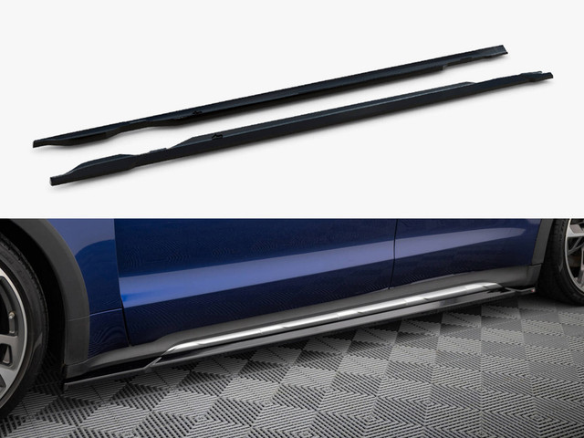 Maxton Design Side Skirts Diffusers Porsche Taycan Cross Turismo 4S