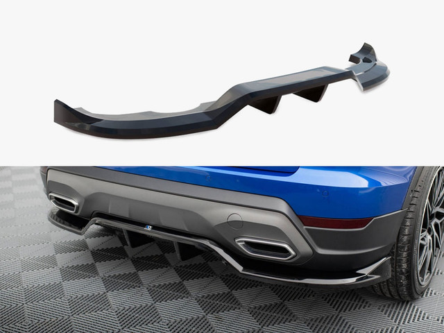 Maxton Design Rear Splitter (Vertical Bars) Seat Arona FR Mk1 Facelift