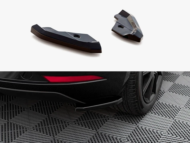 Maxton Design Rear Side Splitters V.1 Seat Leon Hatchback Mk3 Facelift