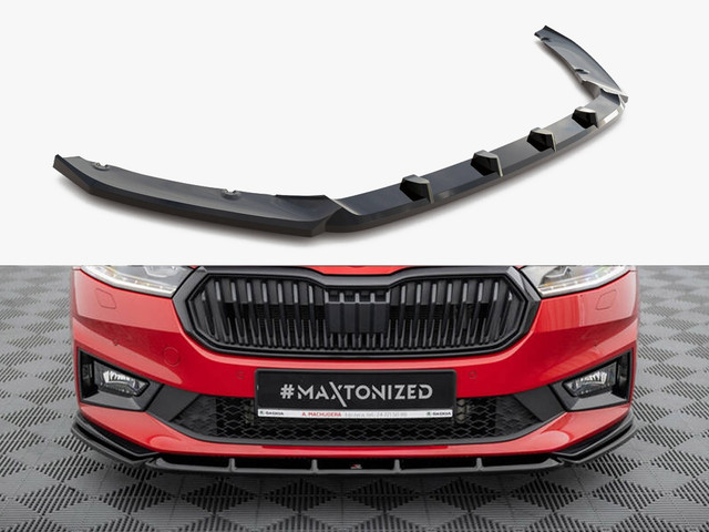 Maxton Design Front Splitter Skoda Fabia Monte Carlo Mk4