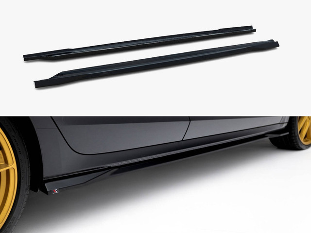 Maxton Design Side Skirts Diffusers V.3 Skoda Octavia RS Liftback / Estate Mk 4 Facelift