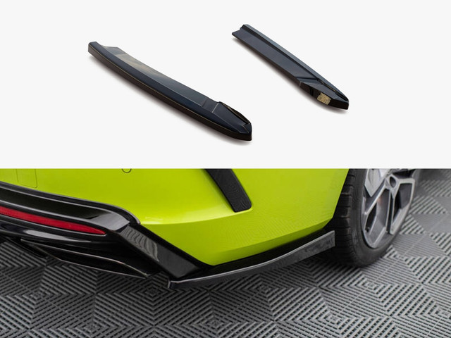 Maxton Design Rear Side Splitters V.4 Skoda Octavia RS Mk4