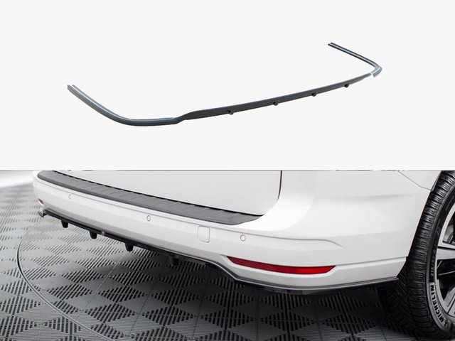 Maxton Design Rear Splitter (Vertical Bars) Volkswagen Caddy Maxi Mk5