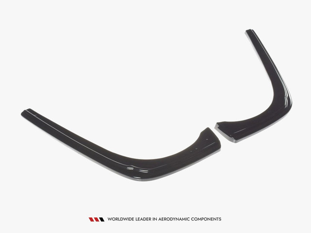Maxton Design Rear Side Splitters VW Golf 7.5 Estate (2017-20) - Textured