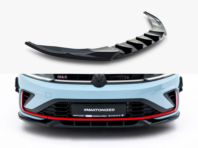 Maxton Design Front Splitter V.1 Volkswagen Jetta GLI Mk7 Facelift 2