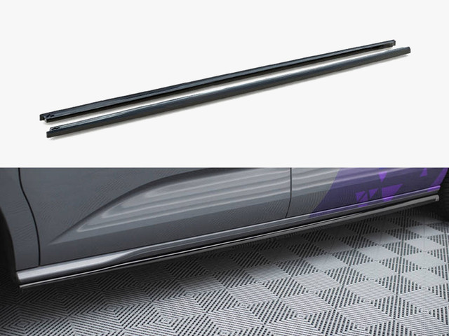 Maxton Design Side Skirts Diffusers VW Multivan T7