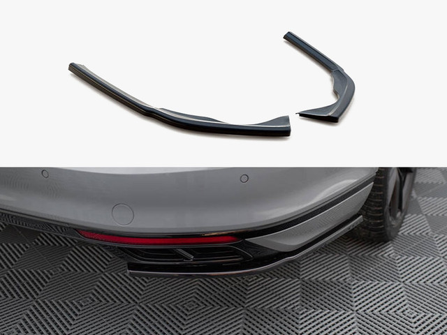 Maxton Design Rear Side Splitters Volkswagen Passat R-Line B8 Facelift