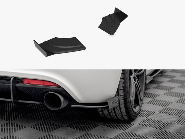 Maxton Design Street Pro Rear Side Splitters + Flaps - Volkswagen Scirocco R Mk3