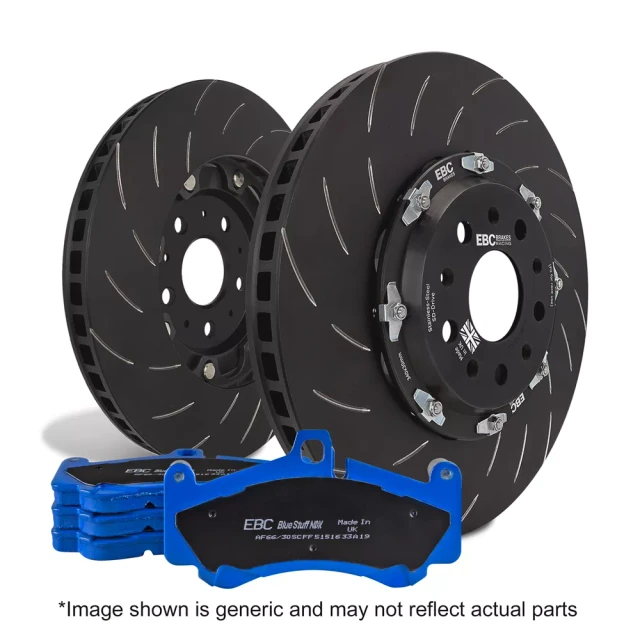 EBC Bluestuff Pad and 2-pc Floating Disc Full Kit - VW Golf Mk8 Gti/R / Audi S3 8Y