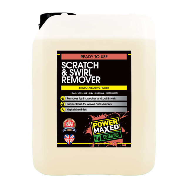Power Maxed Scratch & Swirl Remover Polish - 5 Litre