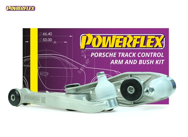 Powerflex Track Track Control Arm & Bush Kit - 997 inc. Turbo - PF57K-1001BLK