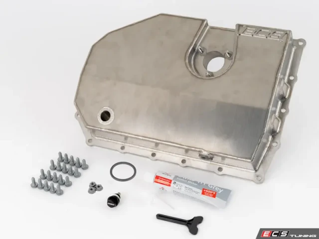 ECS Tuning Stainless Steel High Capacity Oil Pan - 2.0T MQB Evo4