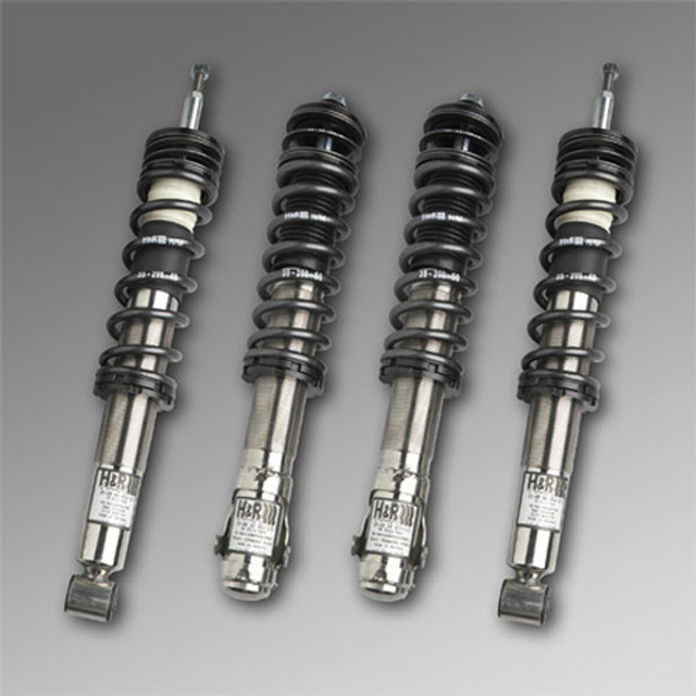 H&R V2 Twin-Tube Stainless Coilovers - Octavia Sedan - 04/04> 2WD+4WD, 50mm Shocks
