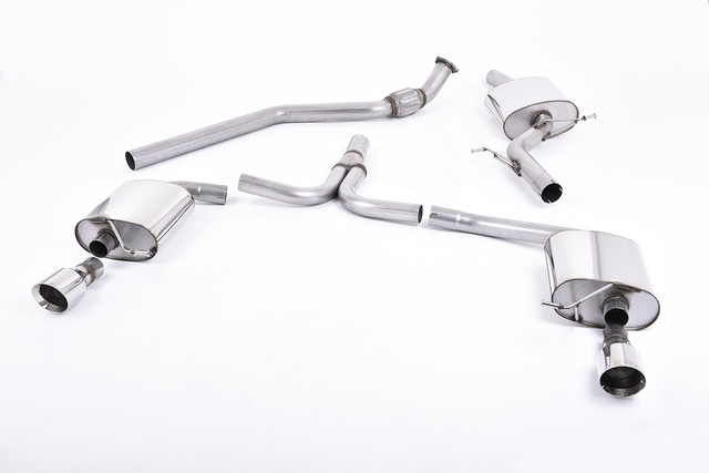 Milltek Cat-Back Exhaust for Audi A4 2.0 TFSI S line B8