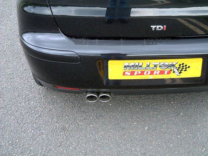 Milltek Cat-Back System - SEAT Ibiza (6L) 1.9TDI 130/160bhp
