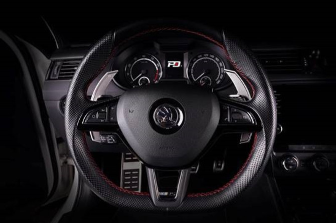 PD Billet Paddle Shift Extensions - Skoda